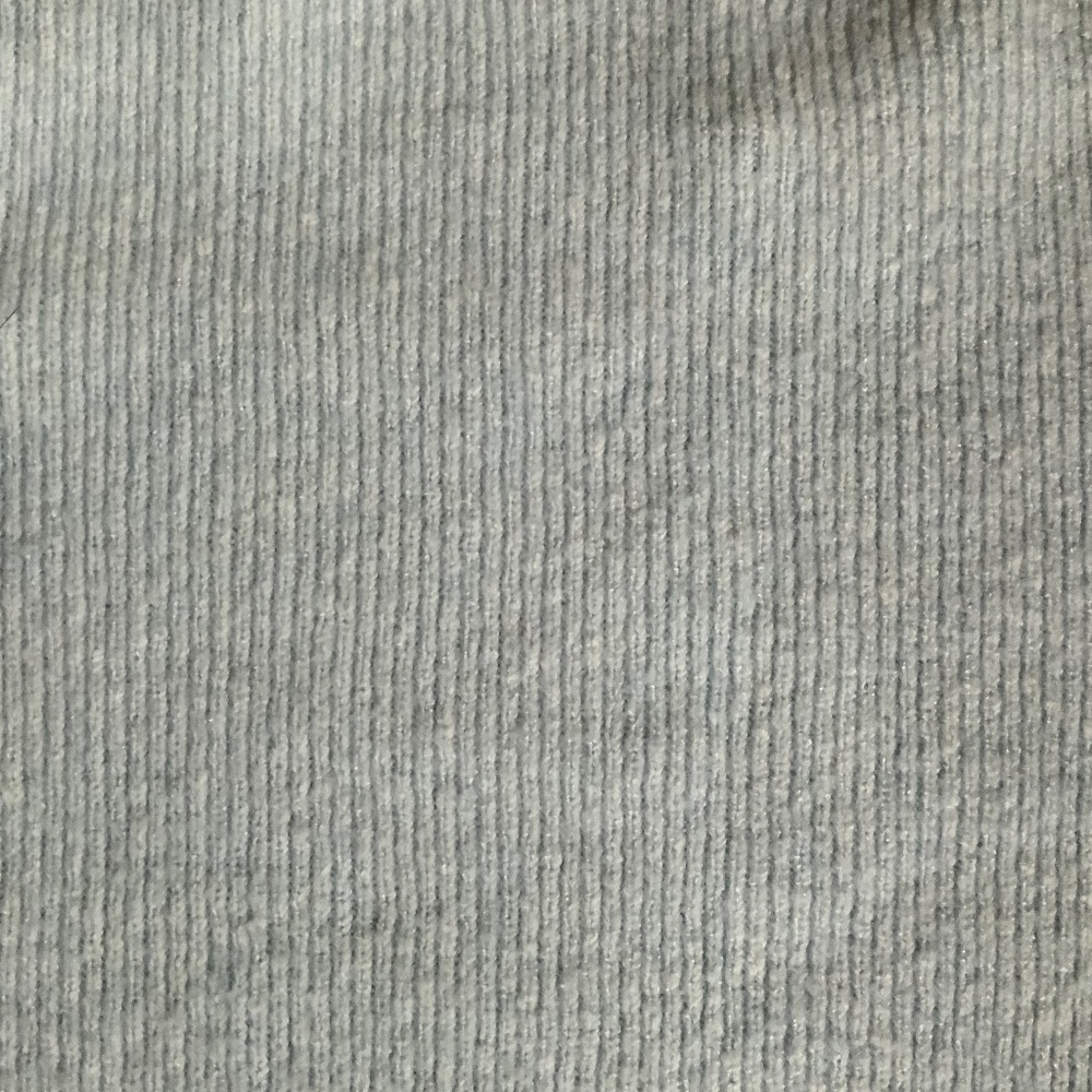 Treasure & Bond Light Blue Drift Asymmetrical Off Shoulder Ribbed Cotton… - Picture 10 of 14